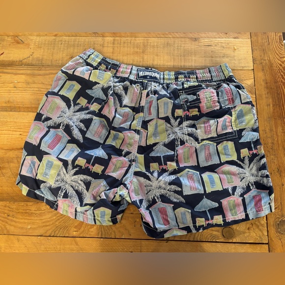 VILEBREQUIN Moorea BEACH CABANA PRINT BOARD Shorts XXL 2XL - Picture 2 of 4